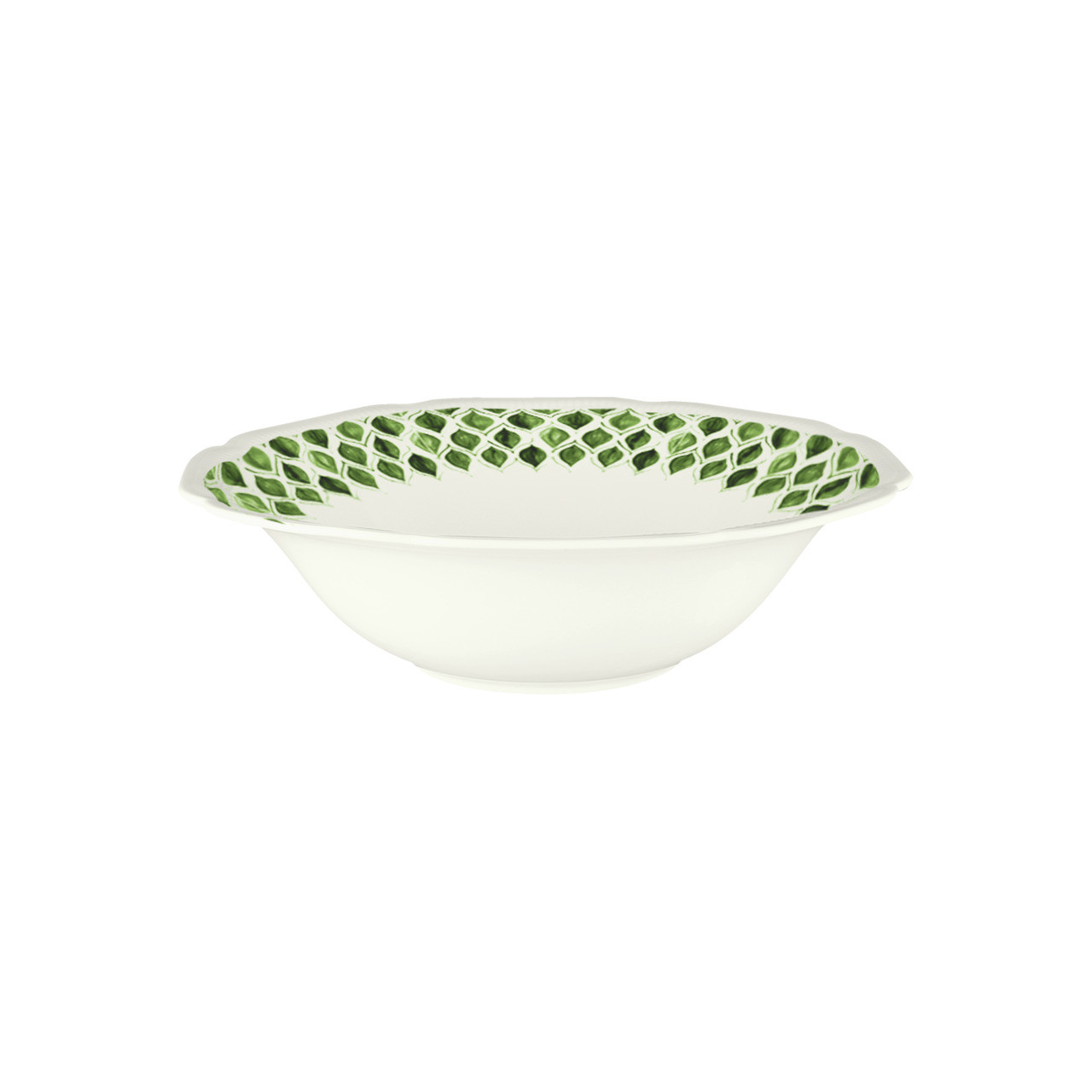 Floral Charm, Schüssel rund mit Relief ø 202 mm / 0,60 l green